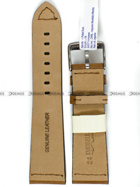 Skórzany pasek do zegarka Morellato A01X4683B90037CR24, 24 mm, Brązowy