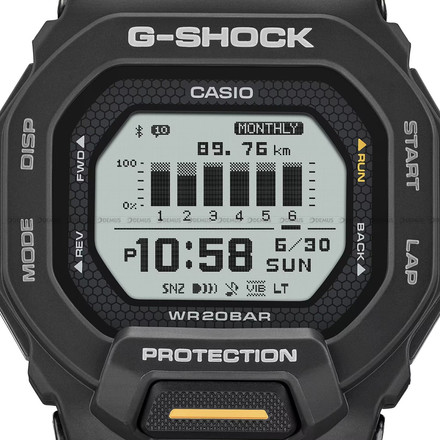Zegarek Męski G-SHOCK G-SQUAD Bluetooth GBD 200 1A1ER - Kompatybilny z aplikacją Strava