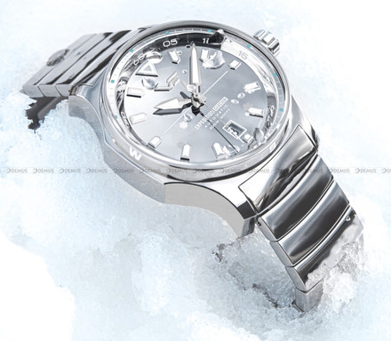 Vostok Europe Expedition Glacier 592A784BS2 Zegarek Męski - Limitowana Edycja - w zestawie silikonowy pasek luminescencyjny, świecący w nocy