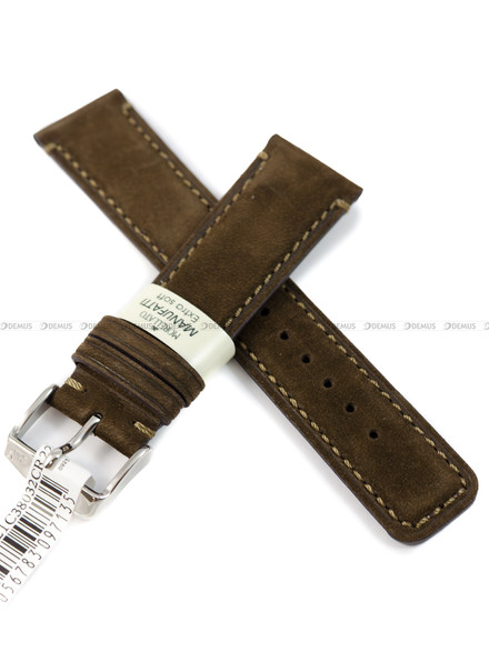 Pasek do zegarka skórzany - Morellato Coubert A01X6021C38032CR22 - 22 mm