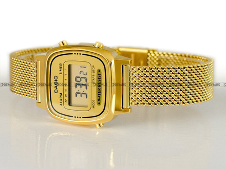 Zegarek Casio RETRO LA670WEMY-9EF Damski, Kwarcowy, Elektroniczny