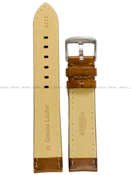 Pasek skórzany do zegarka - Chermond A211.20.2 - 20 mm