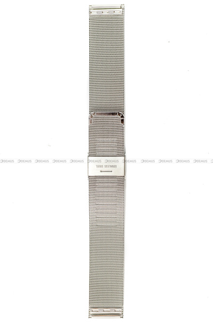 Bransoleta mesh do zegarka - BMS01.20.BZ-CSP - 20 mm - srebrna