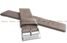 Skórzany pasek do zegarka LAVVU LSCUF24, 24 mm, Beżowy