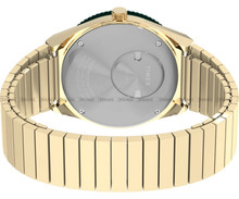Timex Q Timex TW2V92200 Zegarek Damski - Malachitowa tarcza