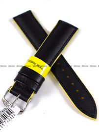Pasek do zegarka z tworzywa Morellato A01X4762797898CR20, 20 mm, Czarny