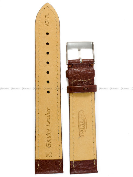 Pasek skórzany do zegarka - Chermond A247L.20.2 - 20 mm - XL