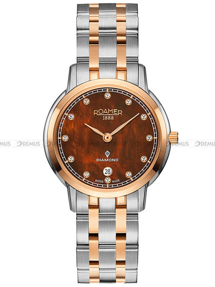 Zegarek Roamer 515811 49 09 50 Damski, Kwarcowy, Wskazówkowy