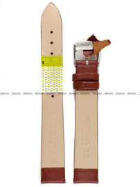 Pasek skórzany do zegarka - Diloy 301.16.8 - 16 mm