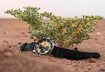 Vostok Europe Expedition SAHARA - Route of Tuaregs - 6S10-598A753S Zegarek Męski - Limitowana Edycja - Zestaw - Pasek luminescencyjny