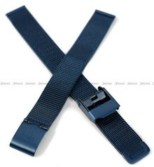 Siateczkowa (mesh) bransoleta do zegarka Obaku V209LXVLML, 12 mm, Niebieska