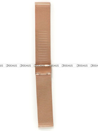 Bransoleta do zegarka - Diloy CMMESH05-22-Rosegold-V2 - 22 mm