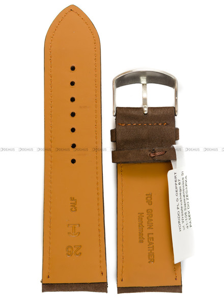 Pasek skórzany do zegarka - Horido 9615.02.26 - 26 mm