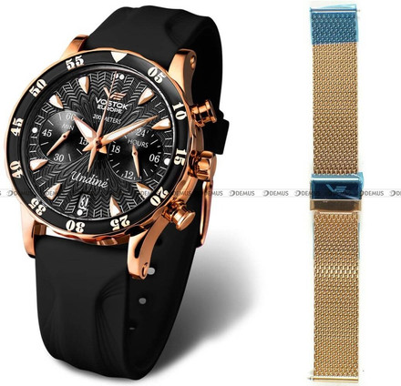 Zegarek Vostok VK64-515B568B Damski, Kwarcowy, Wskazówkowy