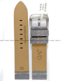 Pasek skórzany do zegarka - JVD R41014/22 - 22 mm