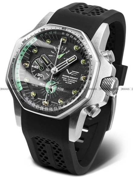 Zegarek Męski Vostok Europe Atomic Age Oppenheimer YM86-640A695B - Zestaw