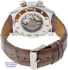 Pasek skórzany do zegarka Vostok Europe Gaz-14 Dual Time 2426-5601058 - 22 mm