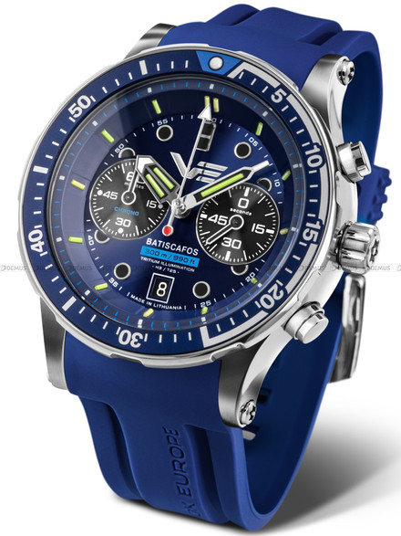 Zegarek Męski Vostok Europe Batiscafos Chrono 6S21-511A772B - Zestaw