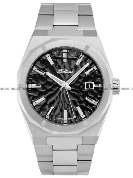 Zegarek Męski Balticus Gwiezdny Pył The O - Czarny