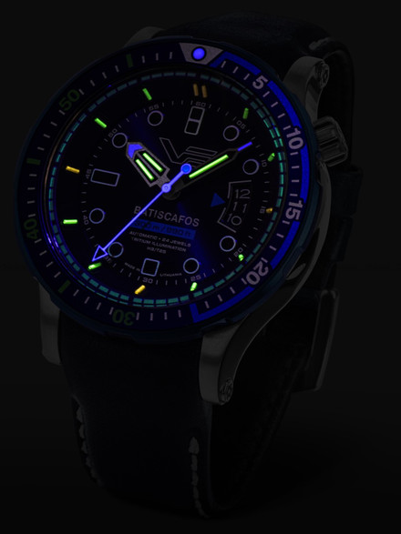 Vostok Europe Batiscafos Automatic NH35A-511E768B Zegarek Męski - Zestaw