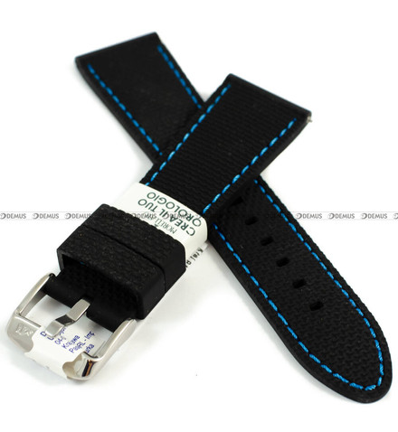 Pasek silikonowy do zegarka - Morellato A01X5275187865CR24 - 24 mm