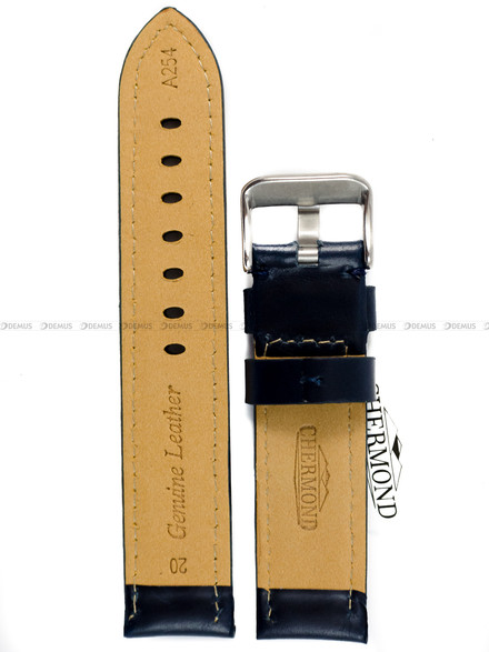 Pasek skórzany do zegarka - Chermond A254.20.5 - 20 mm