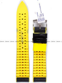 Pasek do zegarka z tworzywa Morellato A01X4762797898CR20, 20 mm, Czarny