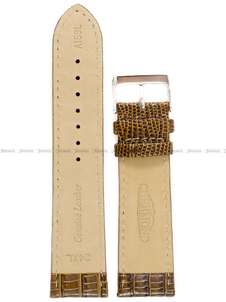 Pasek skórzany do zegarka - Chermond A159L.24.2-S-XL - 24 mm