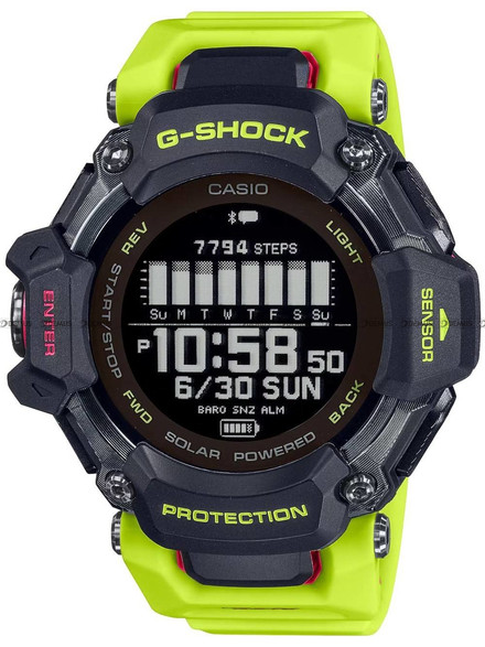 Zegarek Męski G-SHOCK G-SQUAD GPS Heart Rate Monitor Bluetooth GBD H2000 1A9ER