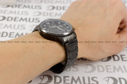 FujiTime M7132Q-Black-Black Zegarek Męski