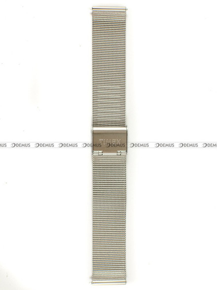 Siateczkowa (mesh) bransoleta do zegarka Timex PW2R26600, 18 mm, Srebrna