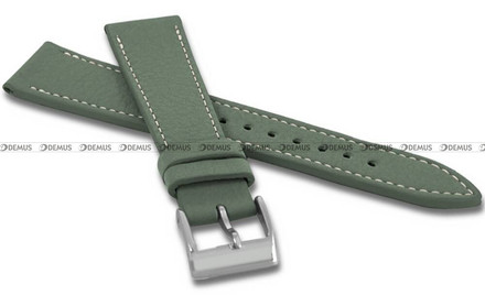 Pasek skórzany do zegarka - LAVVU LSAAG18 - 18 mm