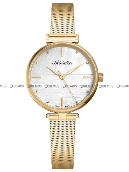 Zegarek Adriatica Ladies fashion A3737.119FQ Damski, Kwarcowy, Wskazówkowy