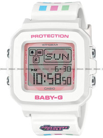 Zegarek dziecięcy BABY-G＋PLUS THE POWERPUFF GIRLS 25th anniversary ("Atomówki") BGD 10KPP 7ER - Breloczek w zestawie