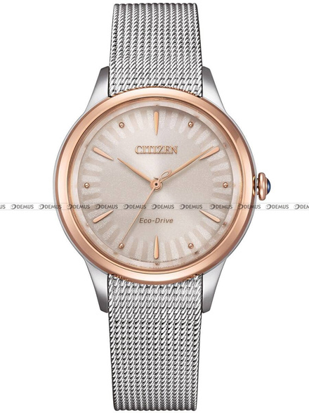 Citizen Gerberain Full Blossom Eco-Drive EM1156-80X Zegarek Damski