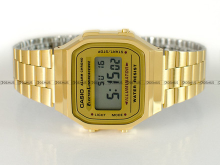 Zegarek Casio Sport Electronic A168WG-9EF Męski, Kwarcowy, Elektroniczny