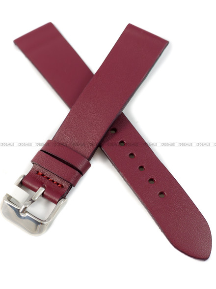 Pasek skórzany do zegarka - Minet MSSUV18 - 18 mm