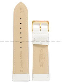 Pasek skórzany do zegarka - Chermond A217.24.22-G - 24 mm