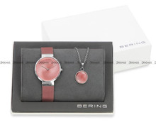 Bering Classic 19031-989-GWP Zegarek Damski - naszyjnik w zestawie