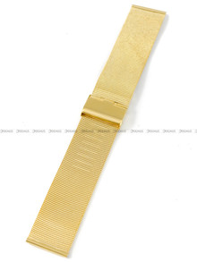 Bransoleta mesh do zegarka - BMZ01.24.BZ-CSP - 24 mm - złota
