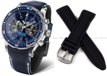 Zegarek Męski Vostok Europe Batiscafos Chrono 6S21-511A772S - Zestaw