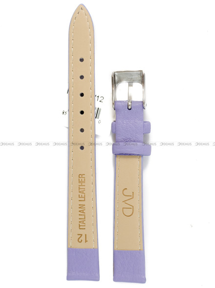 Pasek skórzany do zegarka - JVD R41423/12 - 12 mm