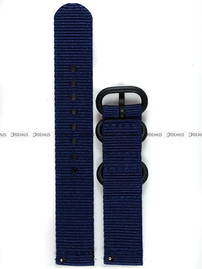 Nylonowy pasek do zegarka Nato PND2.18.5, 18 mm, Niebieski