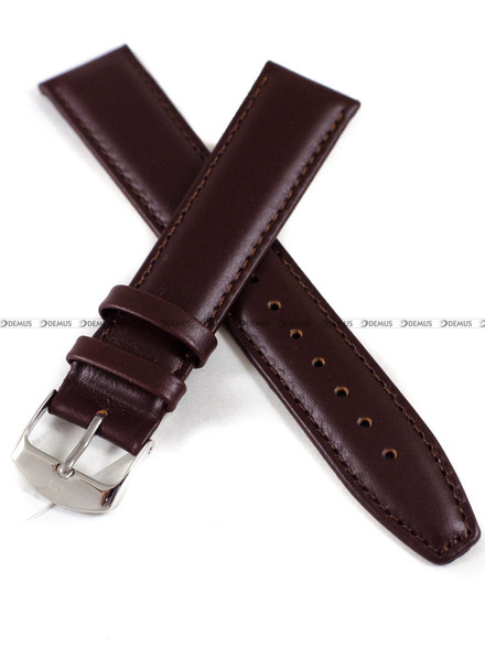 Skórzany pasek do zegarka Horido 0077L.02.20S, 20 mm, Brązowy