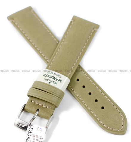 Pasek skórzany do zegarka - Morellato Kahlo A01X6022E23078CR20 - 20 mm