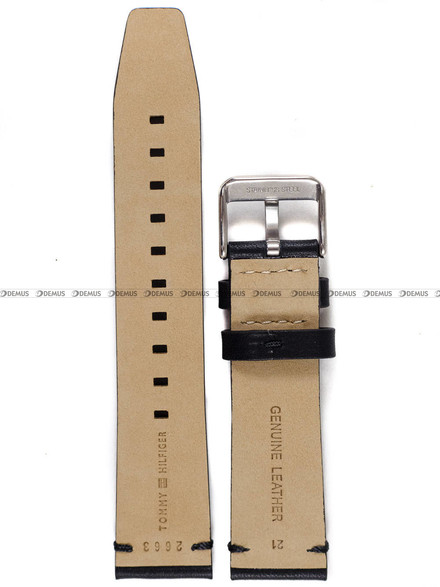 Pasek skórzany do zegarka Tommy Hilfiger 1791904 - 21 mm