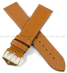 Pasek skórzany do zegarka - Hirsch Giffone 01875070-1-20 - 20 mm - Zwężany