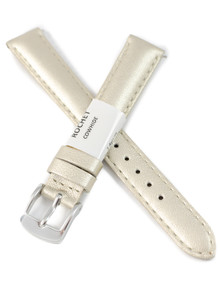 Pasek skórzany do zegarka - Rochet New York by Night 3411470XS - 14 mm - Beżowy