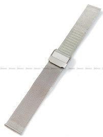Bransoleta mesh do zegarka - Pacific MS-04-31-16MM - 16 mm - srebrna