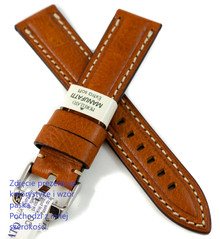 Pasek skórzany do zegarka - Morellato Carra A01X6023E22041CR22 - 22 mm